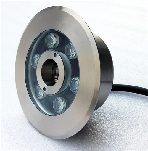 স্টেইনলেস স্টীল LED শুকনো ফোয়ারা আলো